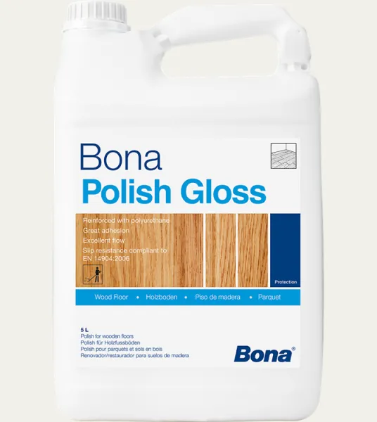 Bona Polish Brillant Parquets Vitrifies Le Bidon De 5Litres