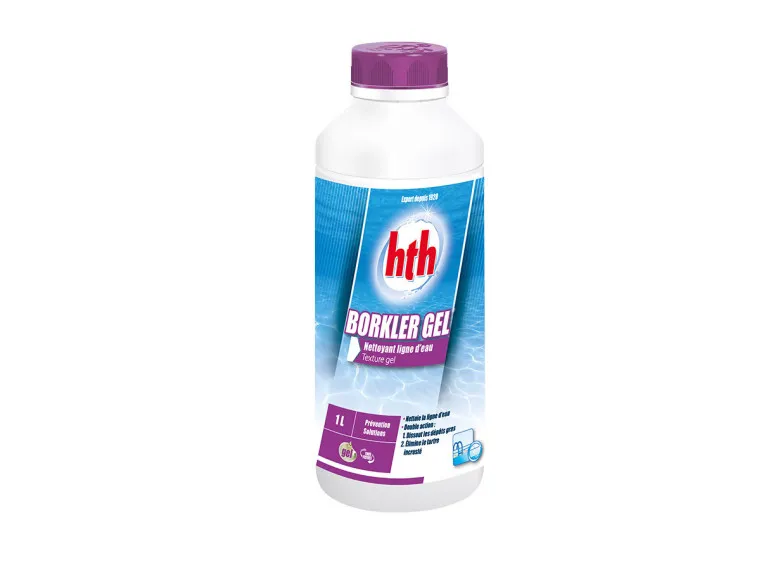 Nettoyant ligne d'eau Borkler gel 1 L - HTH