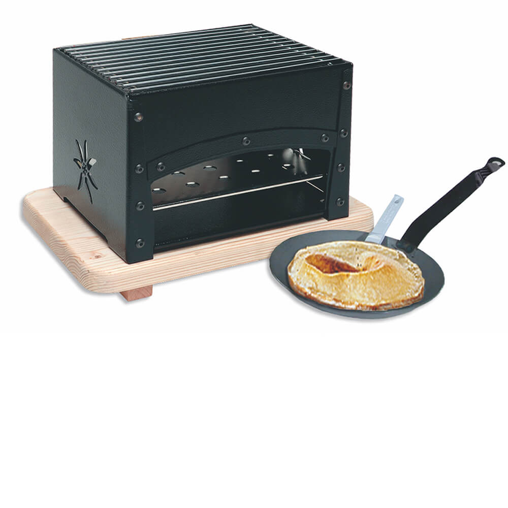 Braséro avec kit reblochade "Edelweiss" Poêle OFFERTE- Louis Tellier