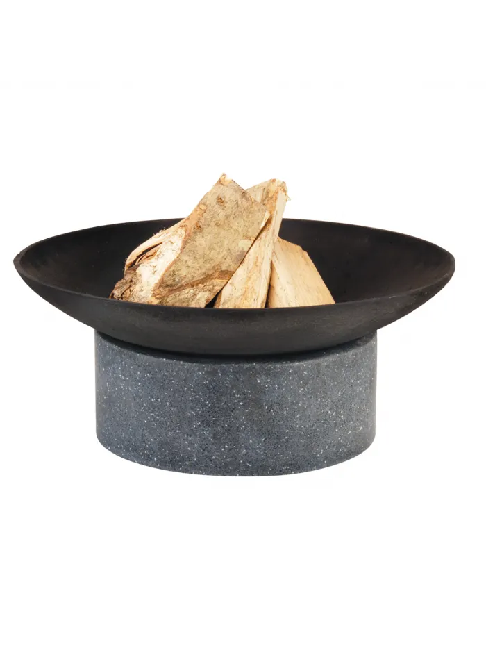 Brasero avec table vasque granito anneau - Esschert Design