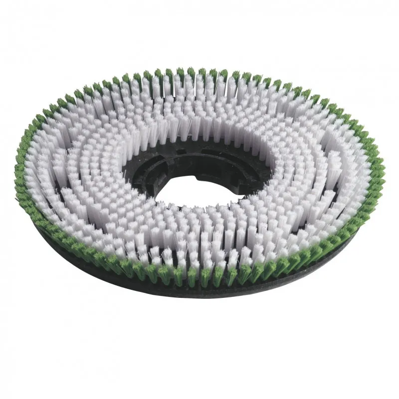 Brosse de lavage verte polypropylène diamètre 370mm - NUMATIC