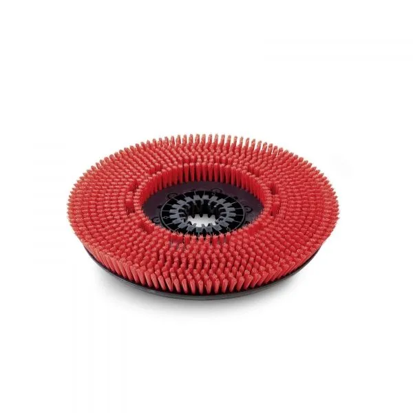 Brosse-disque, professionnelle, rouge, 510 mm