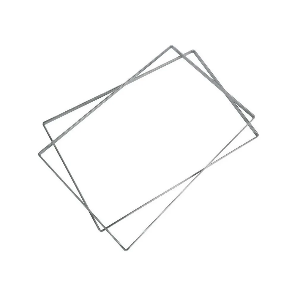 Cadre à entremets MATFER pour charlotte en inox 57.5x38.5cm