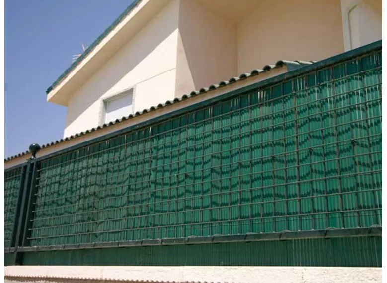 Canisse PVC double face Vert - Jardideco