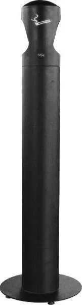 Colonne Cendrier Avec Sac Jetable Couleur Noire