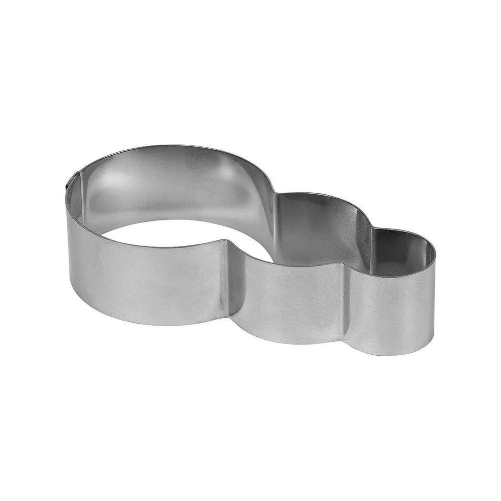 Cercle à entremets MATFER feu tricolore en inox 13cm