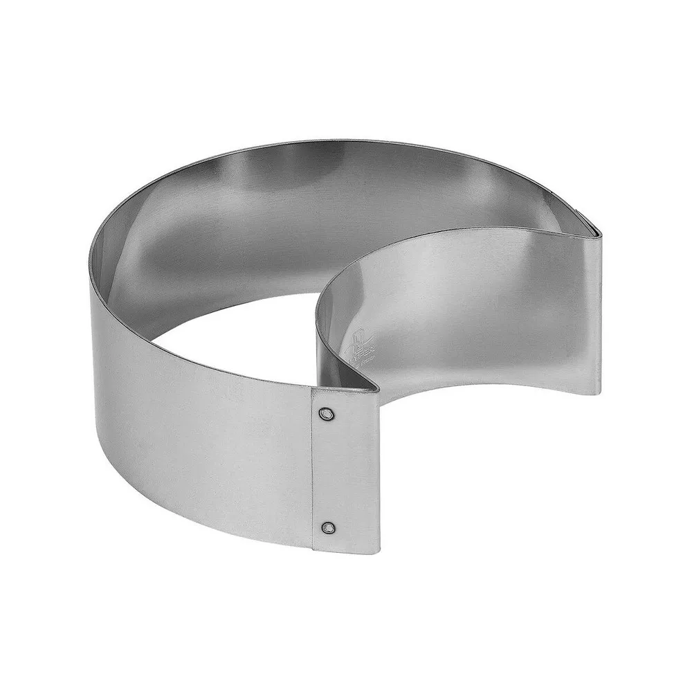 Cercle à entremets MATFER lune en inox 11cm