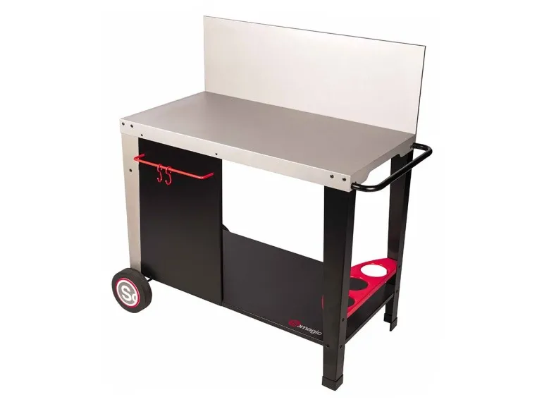 Chariot plancha en métal 90 x 47 cm Salvia - Somagic