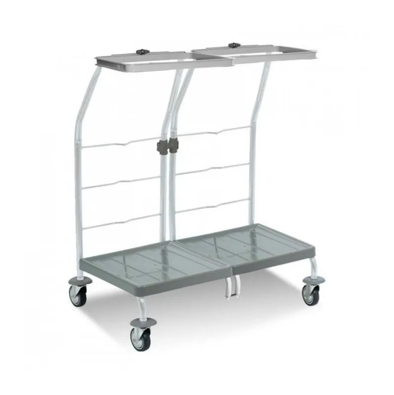Chariot ramassage linge 2 supports sacs 70 L FILMOP