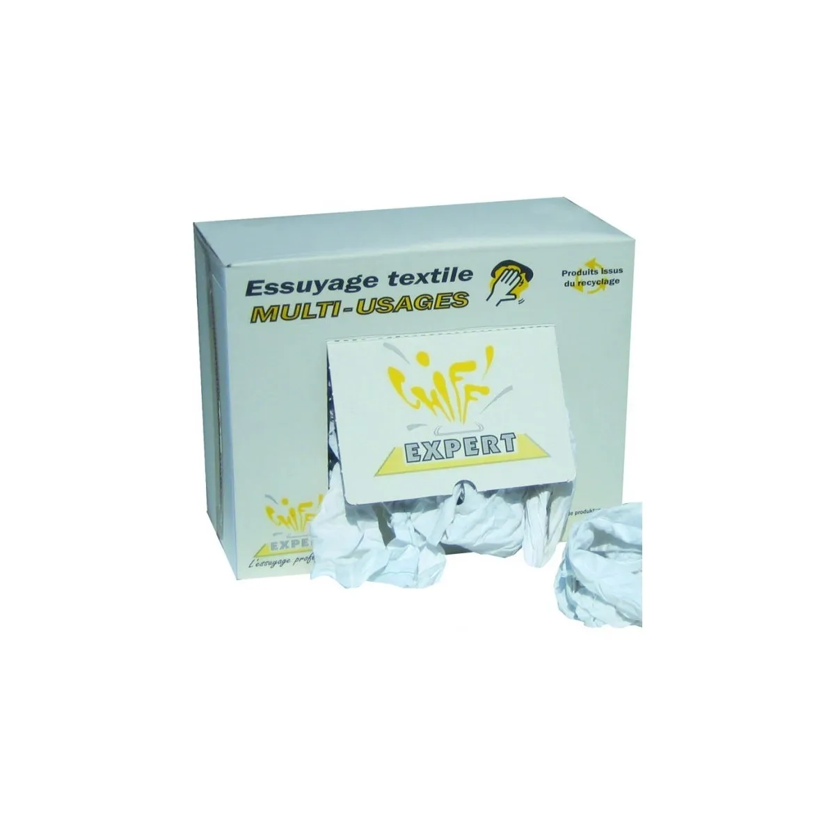 Chiffon tissus Optique Drap blanc