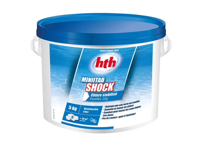 Chlore choc Minitab Shock 5 kg - HTH