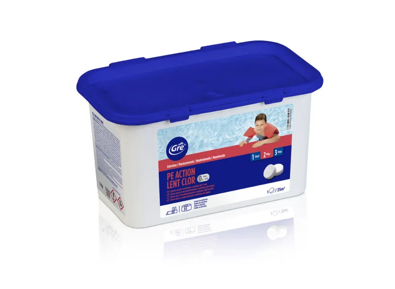 Chlore lent sans acide borique - Gré