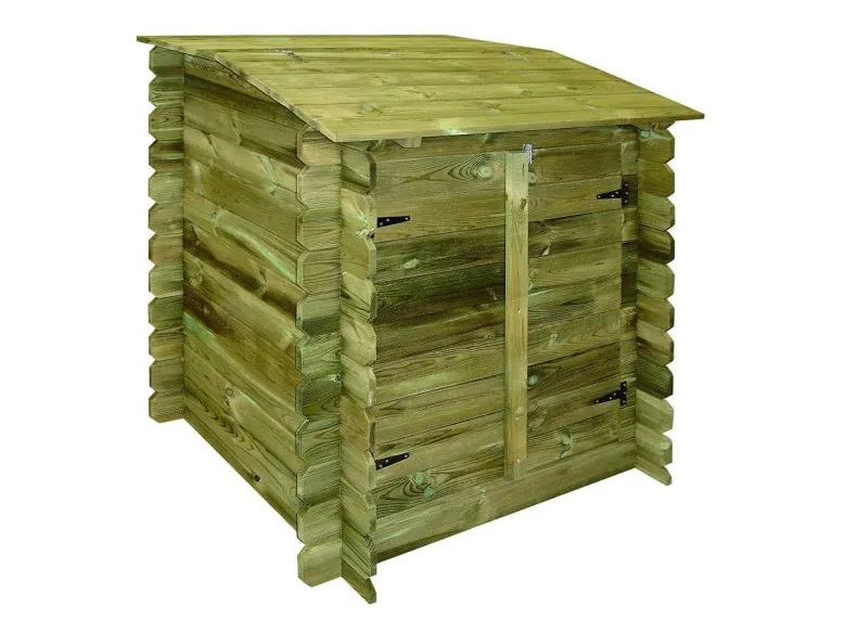 Coffre filtration piscine en bois - Ubbink