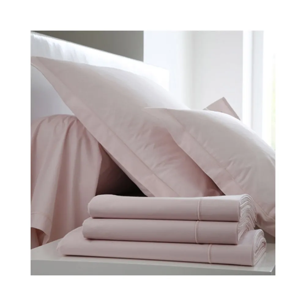 Drap housse Percale de coton Bonnet 30 Blanc des vosges