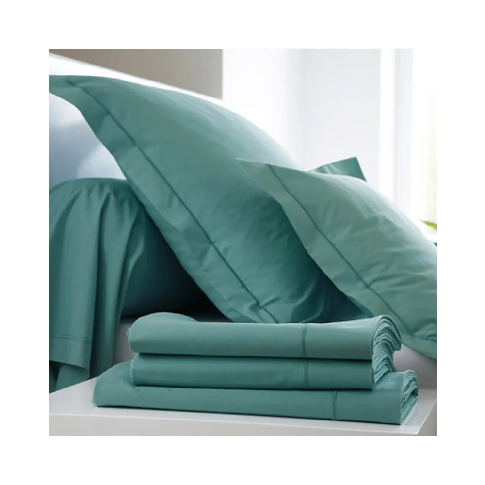 Drap housse Satin Bonnet 30 Blanc des Vosges - 11 coloris