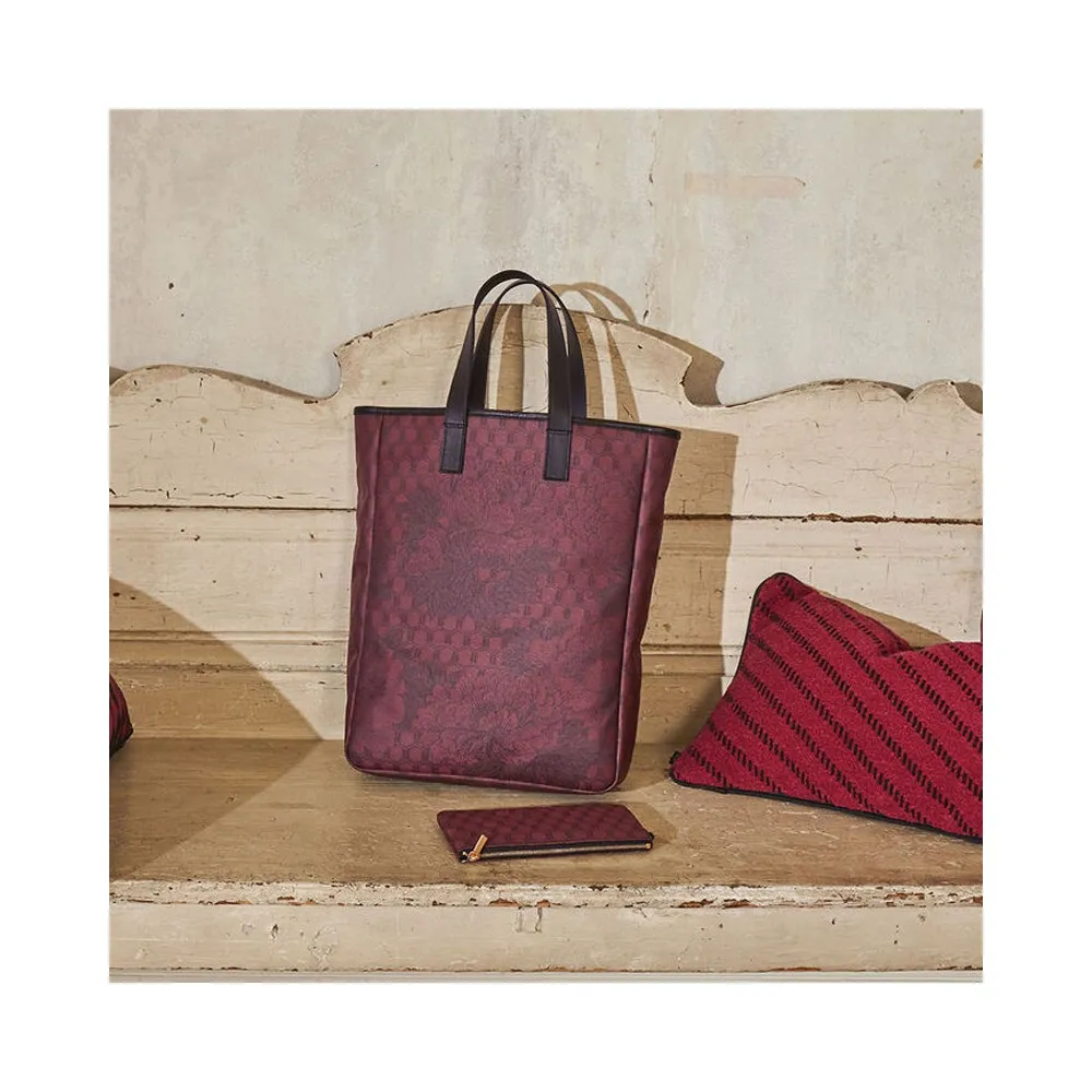 Sac cabas Pivoine coton Le Jacquard Français - 2 tailles