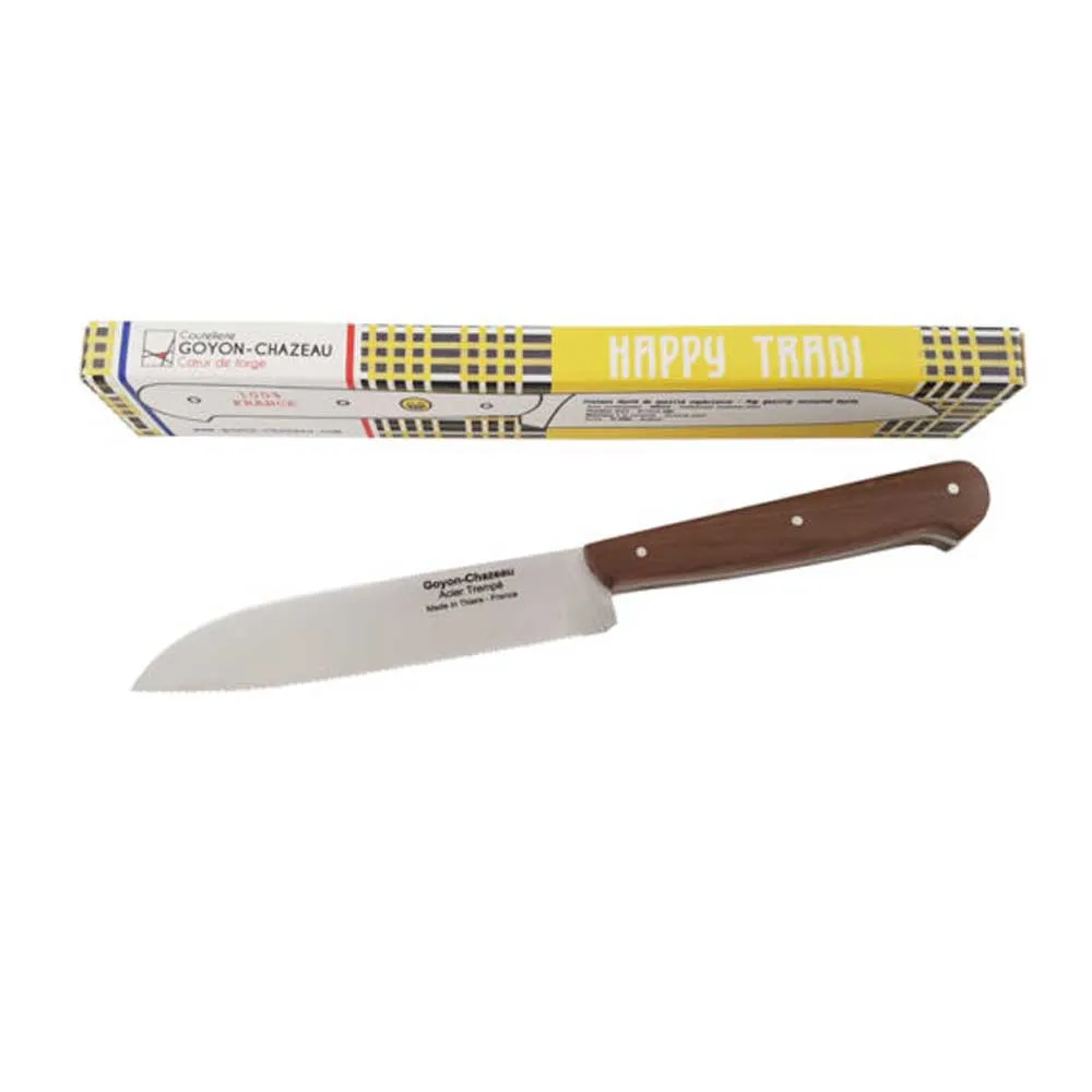 Couteau de Chef HAPPY TRADI Noyer - GOYON-CHAZEAU