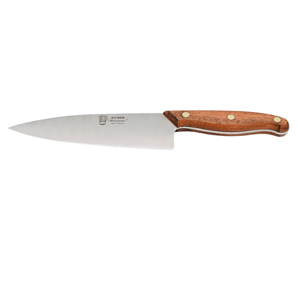 Couteau Cuisine 18cm Bistronome Manche Palissandre - Au Nain