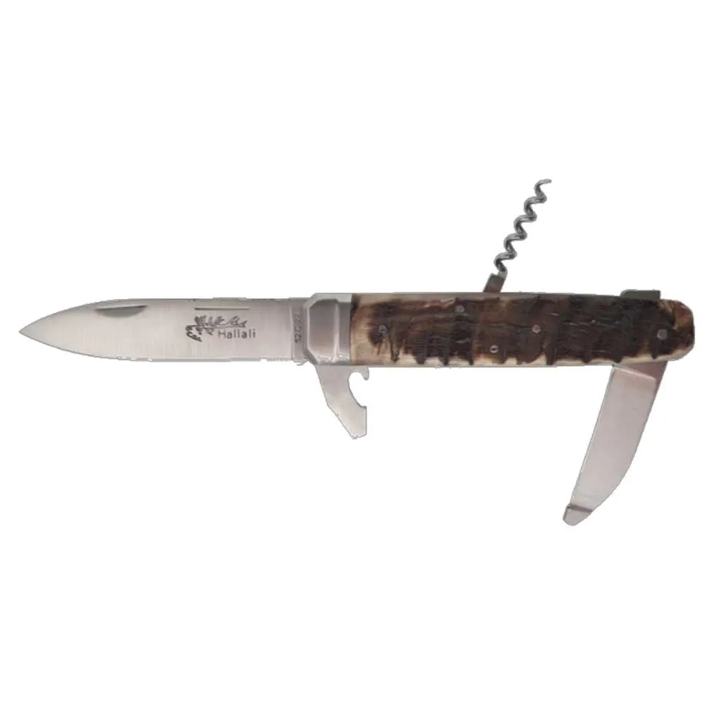 Outil multifonction pliable Hallali Corne de bélier 4 pièces - DOURIS CHASTEL