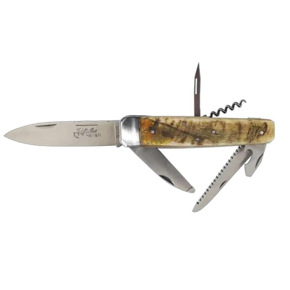 Outil multifonction pliable Hallali Corne de bélier 6 pièces - DOURIS CHASTEL