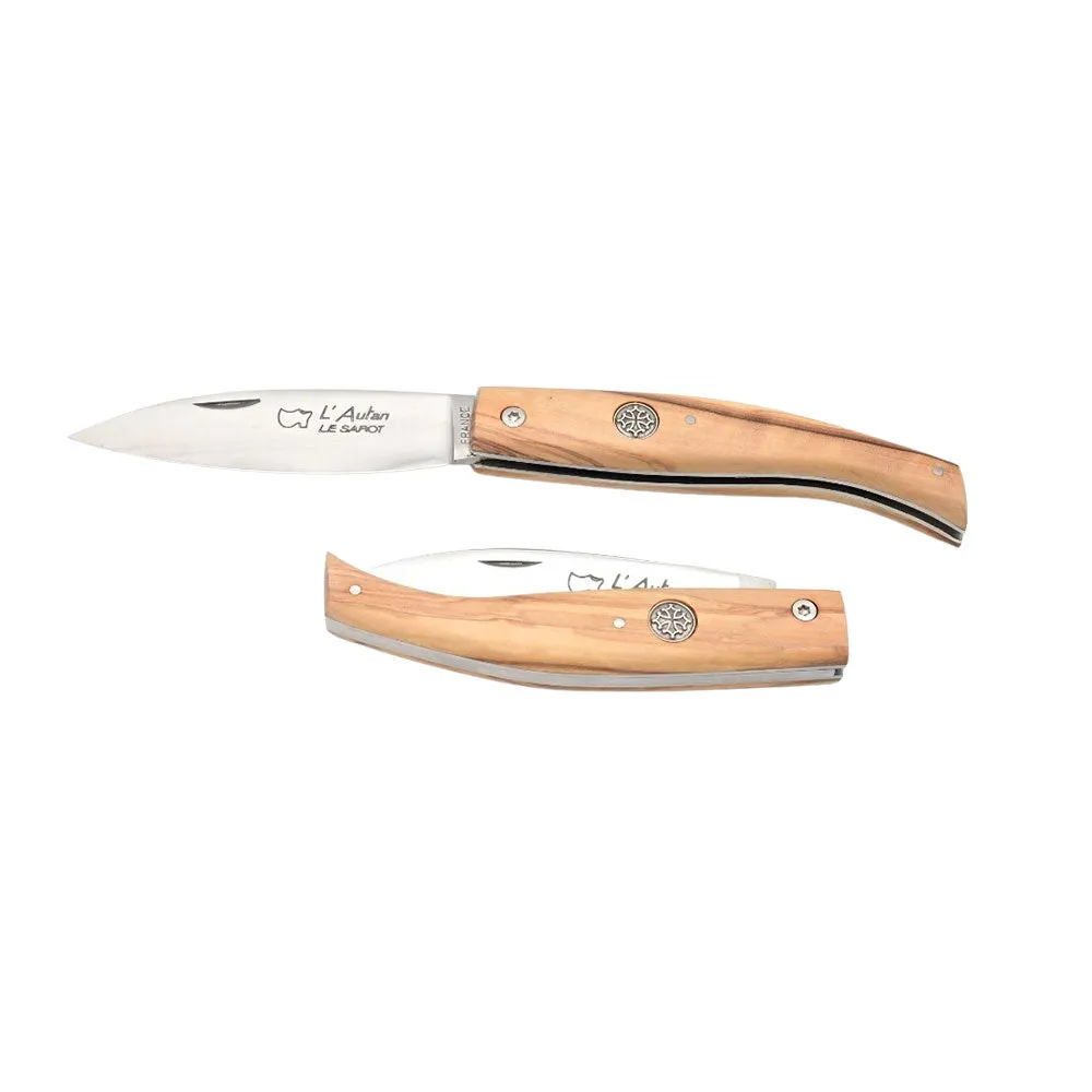 Couteau Pliant Autan Manche Olivier - Au Sabot