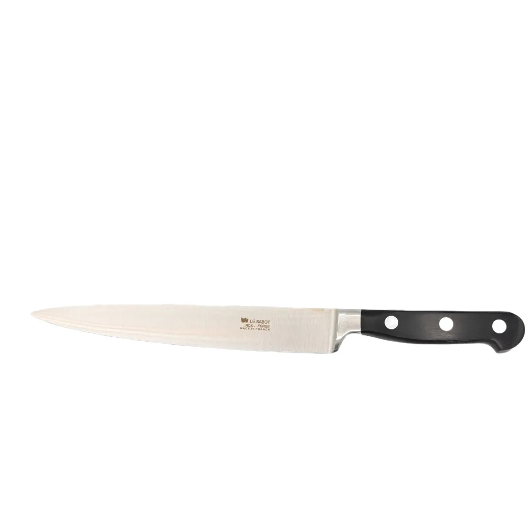 Couteau Tranchelard forgé Noir - Au Sabot