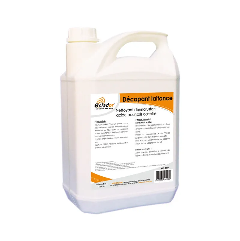 Décapant laitance liquide est un nettoyant désincrustant acide développé pour la remise en état des carrelages.