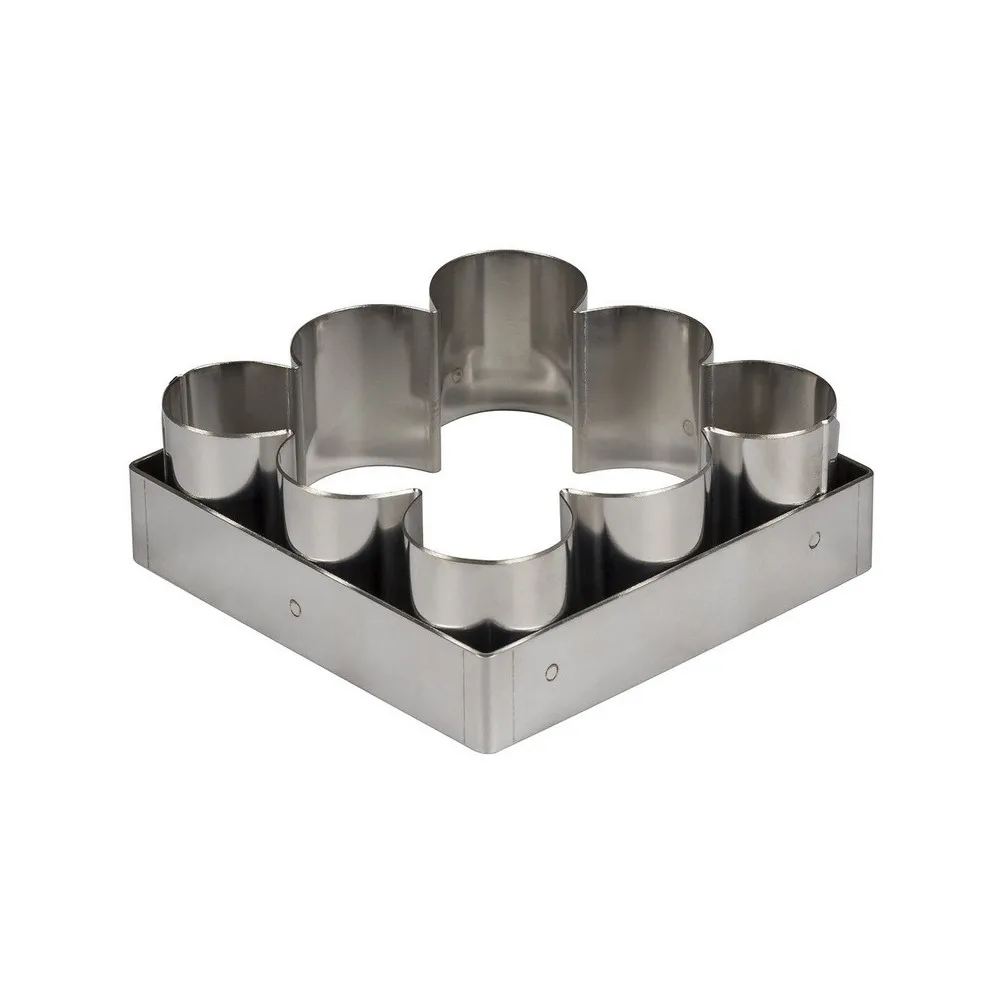 Découpoir MATFER forme petit beurre en inox 9.6x9.6cm