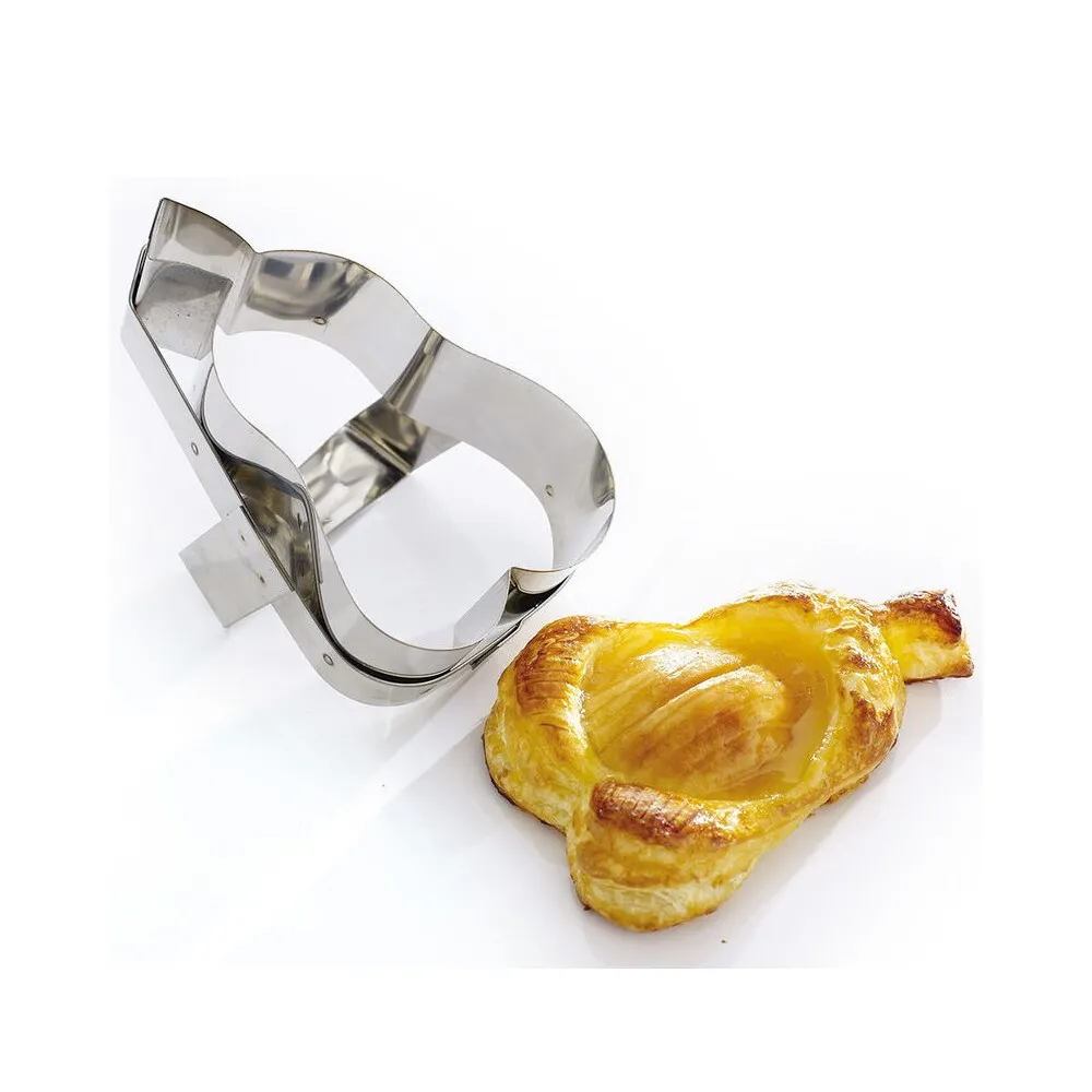 Découpoir MATFER forme poire en inox 14x9.5cm