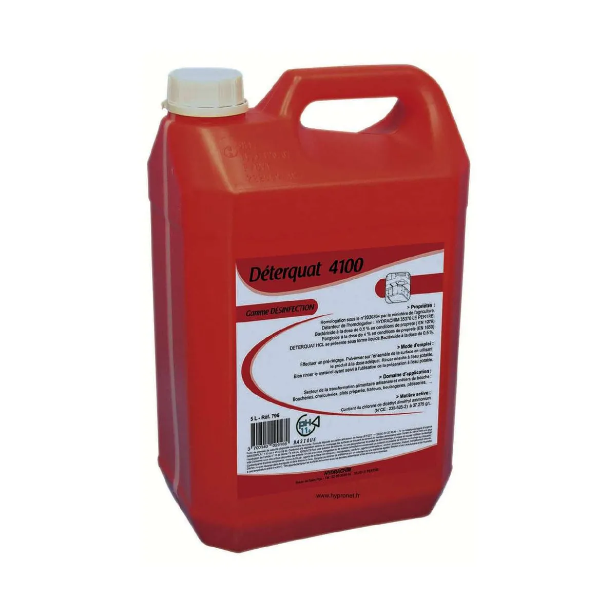 DETERQUAT CIP 4100 détergent acide