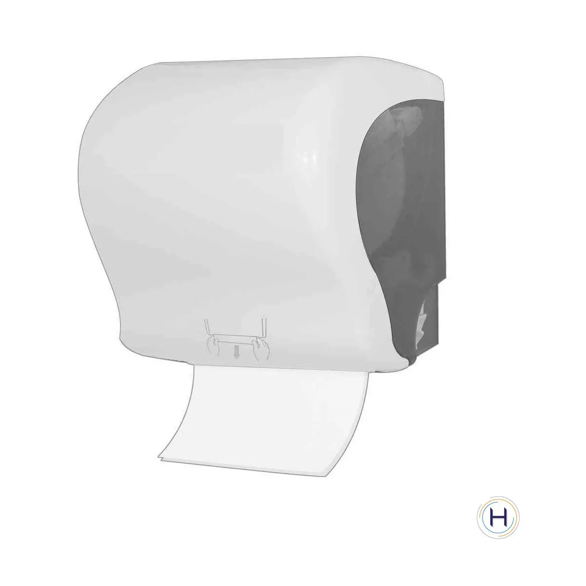 Distributeur Essuie Main à decoupe automatique Autocut pour rouleau