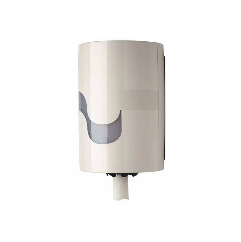 Distributeurs pour essuie-mains mini-dévidage central blanc