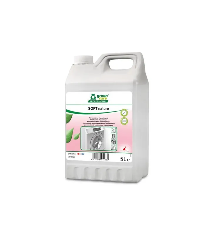 Assouplissant textile SOFT NATURE GREENCARE® - Bidon de 5L