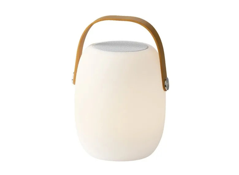 Enceinte d'extérieur lumineuse LED portative connectivité Bluetooth - Jardideco