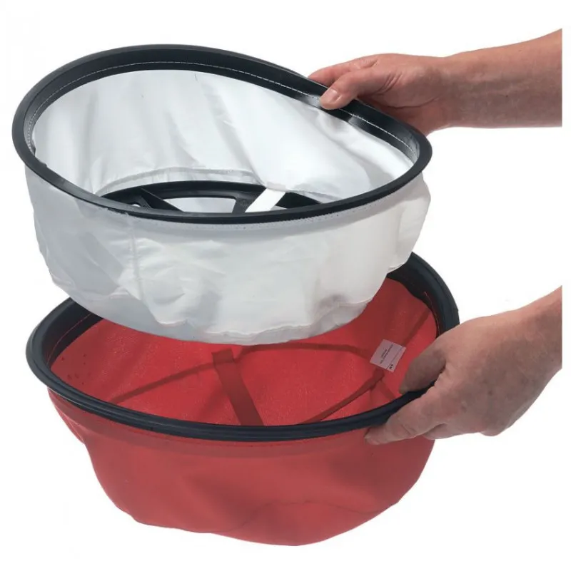 Ensemble Duotex Permatex, coton rouge diamètre 305mm - NUMATIC