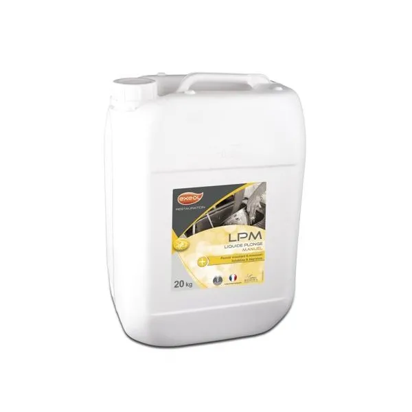 Nettoyant dégraissant vaisselle main X1 LPM Bidon 20 litres EXEOL
