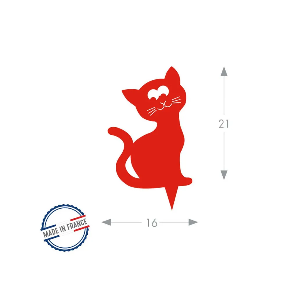 Figurine à piquer Louis Moulin décoration jardin en acier - 6 modèles