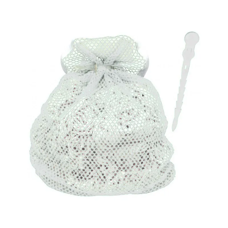 Filet lavage blanc 90 L FEROUFAC 100% polyester chariot ramassage linge FILMOP