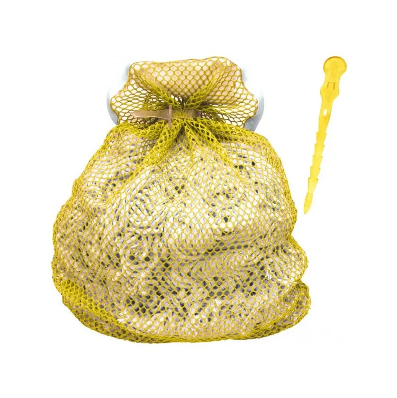 Filet lavage jaune 70 L FEROUFAC 100% polyester chariot ramassage linge FILMOP