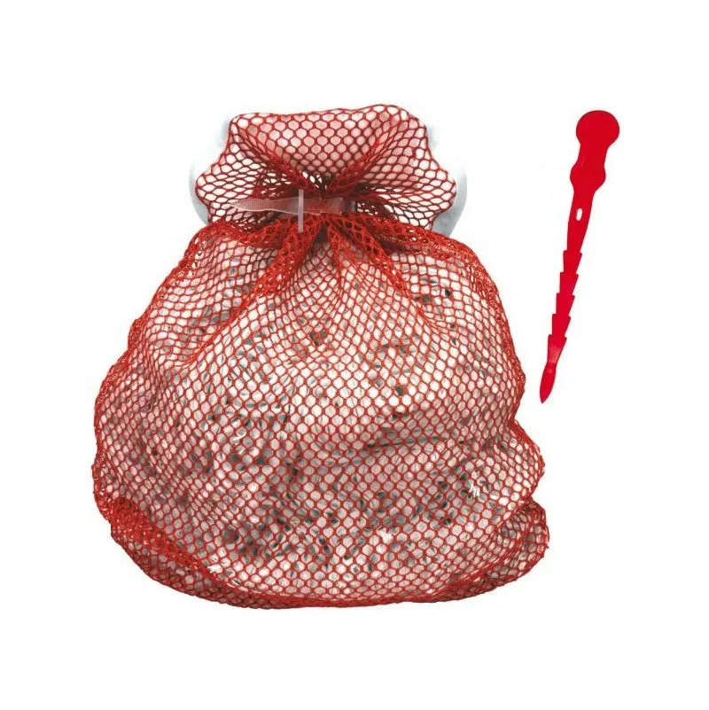 Filet lavage rouge 90 L FEROUFAC 100% polyester chariot ramassage linge FILMOP