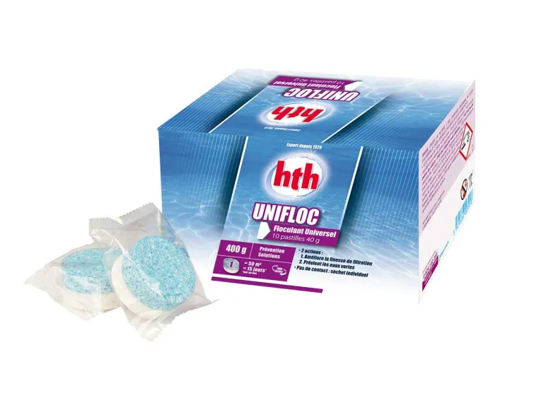 Floculant universel en pastilles Unifloc 400 g - HTH
