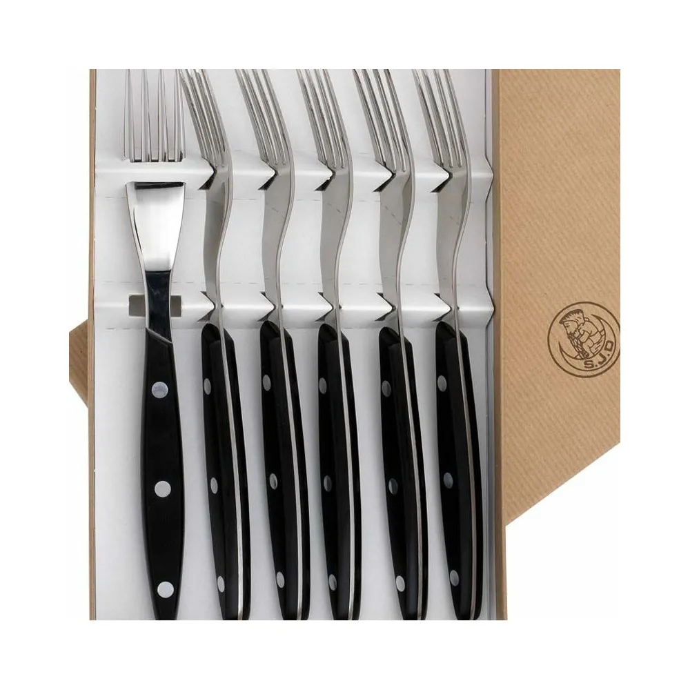 6 fourchettes de table Brasserie Au Nain