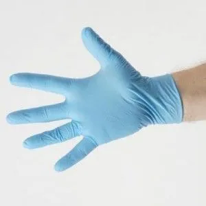 Boite De 100 Gants D'examen Nitrile Bleu