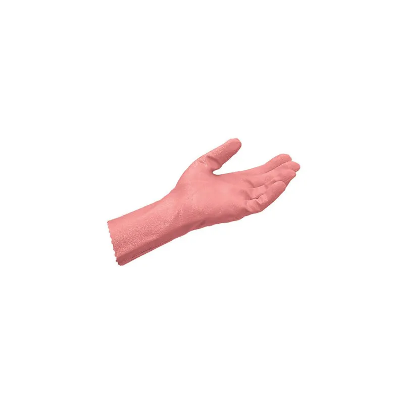 Gants ménage MAPA rose. Excellente dextérité grâce à la souplesse du latex naturel taille 7 M