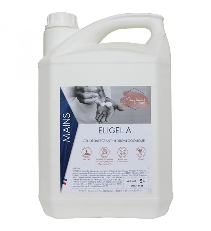 Gel hydroalcoolique - Bidon 5L