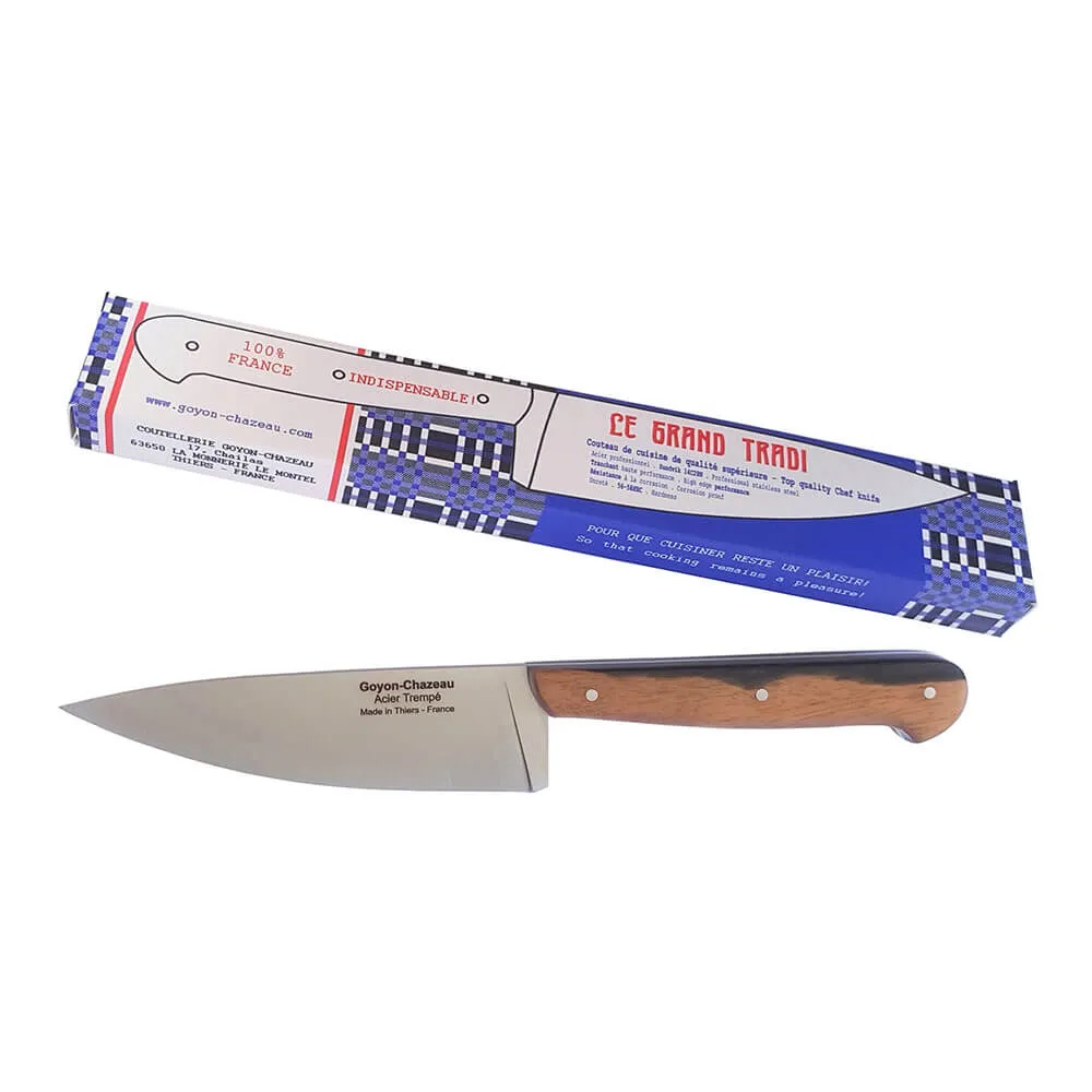 Couteau de Chef GRAND TRADI Ebène - GOYON-CHAZEAU