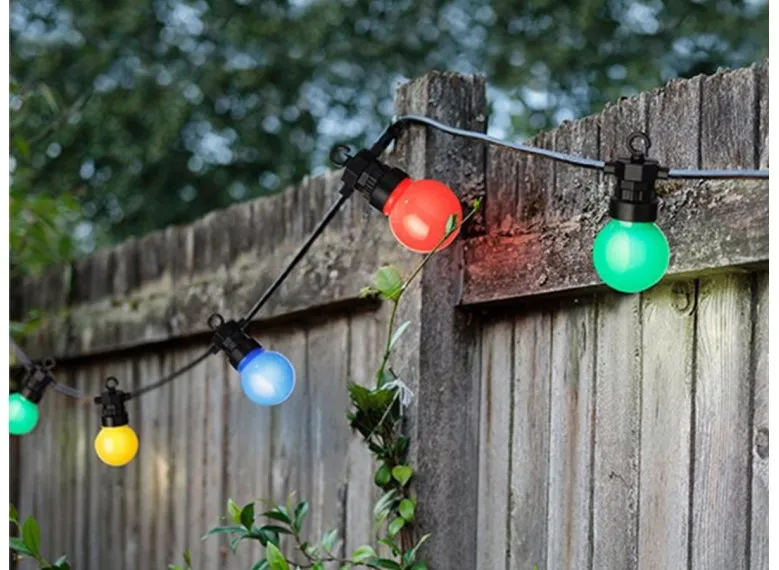 Guirlande lumineuse 20 Led 8 fonctions - muticolore