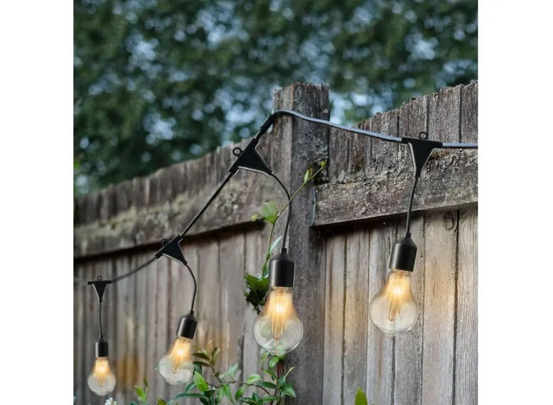 Guirlande lumineuse grandes ampoules 20 LEDs - Jardideco