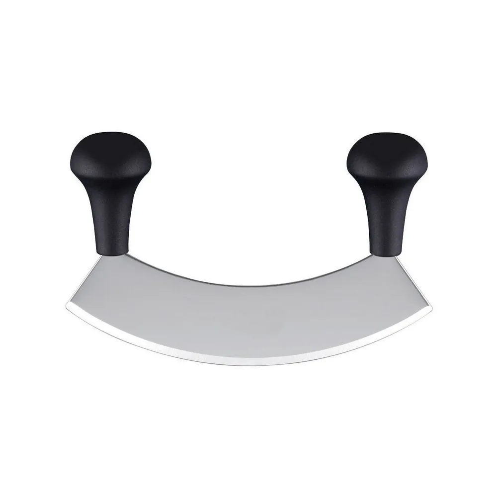 Hachoir berceuse MATFER en inox lame simple - 2 tailles