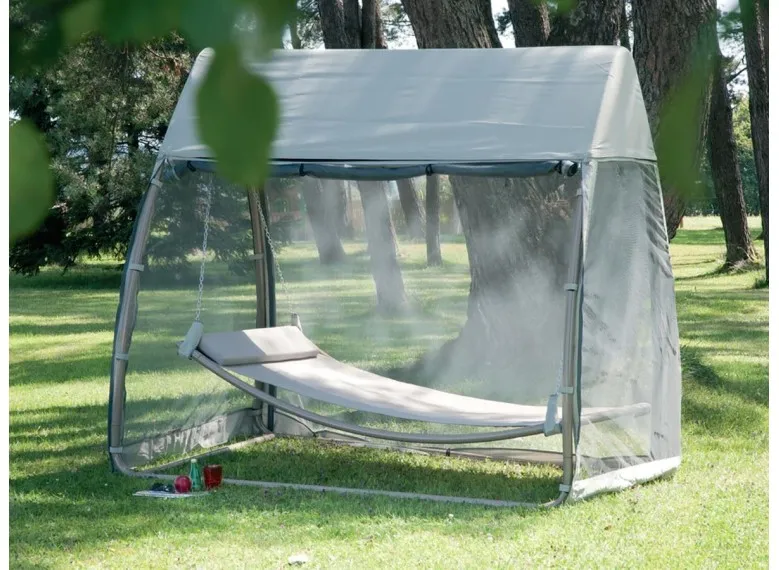 Hamac balancelle avec moustiquaire Tonga - 233 x 139 x 205cm - Jardiline